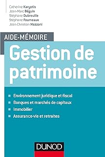 Aide-mémoire - Gestion de patrimoine